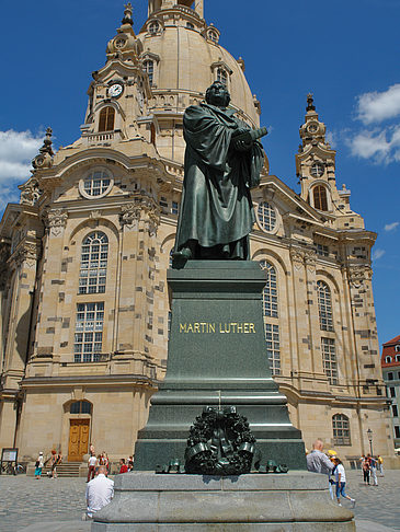 Fotos Frauenkirche und Lutherdenkmal