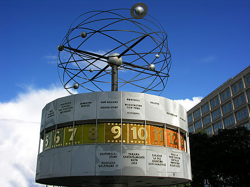 Foto Alexanderplatz Weltzeituhr