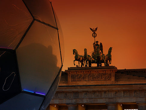 Brandenburger Tor zur WM 2006 Fotos