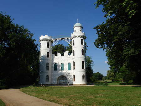 Schloss auf der Pfaueninsel Fotos