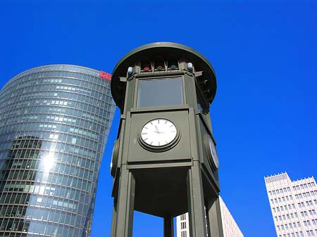 Foto Ampel am Potsdamer Platz