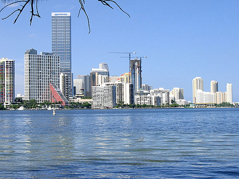 Fotos Blick vom Wasser auf Miami