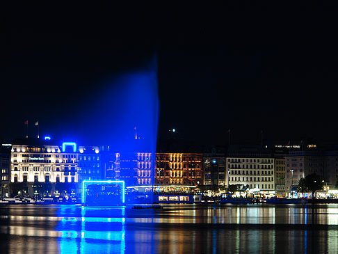 Fontäne auf der Binnenalster