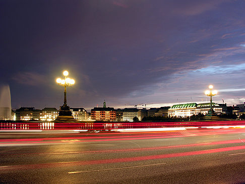 Foto Lombardbrücke - Hamburg