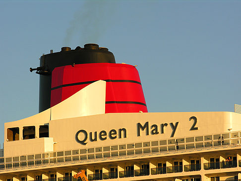 Queen Mary 2 Nahaufnahme