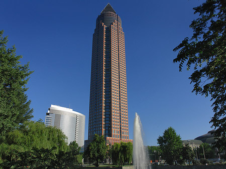 Fotos Messeturm mit Ludwig-Erhard-Anlage | Frankfurt am Main