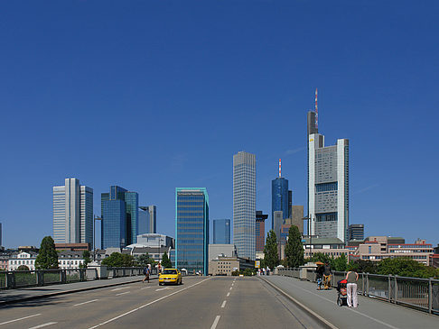 Skyline von Frankfurt Fotos