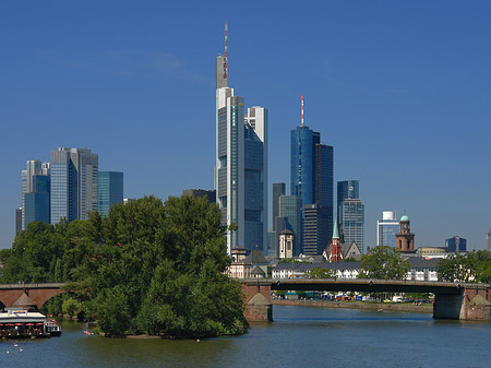 Foto Skyline von Frankfurt - Frankfurt am Main