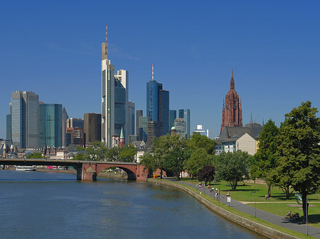 Fotos Skyline von Frankfurt