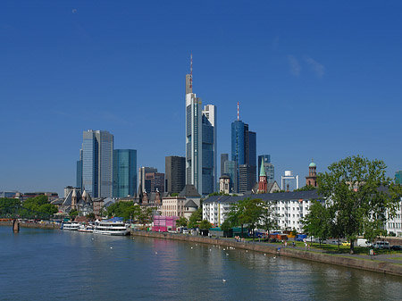 Skyline von Frankfurt Fotos