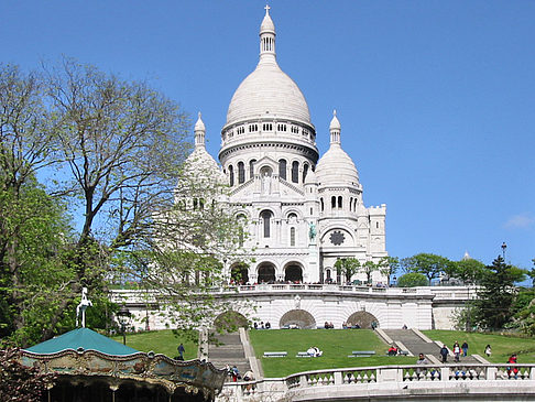 Foto Vor der Sacre Coeur - Paris