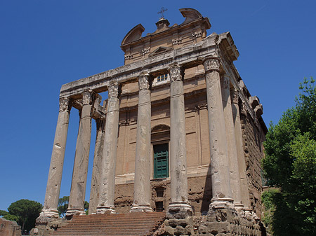 Tempel des Antoninus Pius und der Faustina Foto 