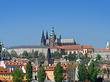 Blick auf die Burg Foto 